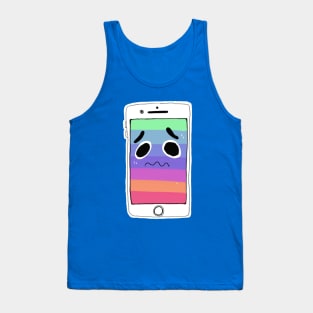 Colin the Colorblind Cell Phone Tank Top